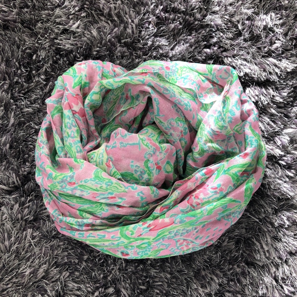 Lilly Pulitzer Silk/Cashmere Scarf